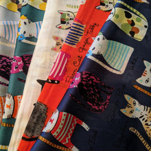 Load image into Gallery viewer, Cat Scarf Navy
